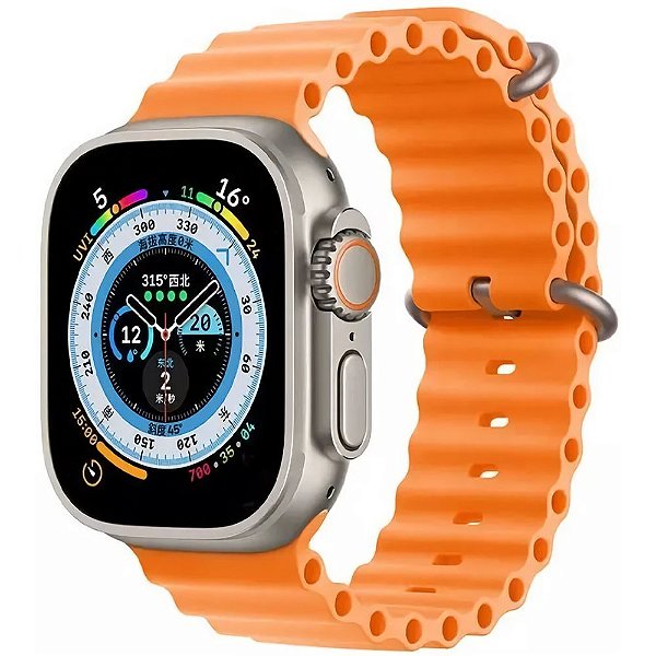 Relógio Smartwatch Blulory Ultra Pro - Laranja