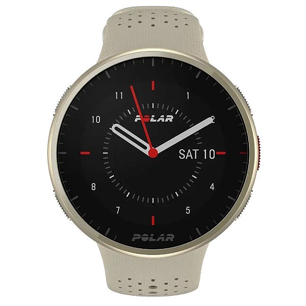 Relógio Smartwatch Polar Pacer Pro S-L - Ouro Champagne