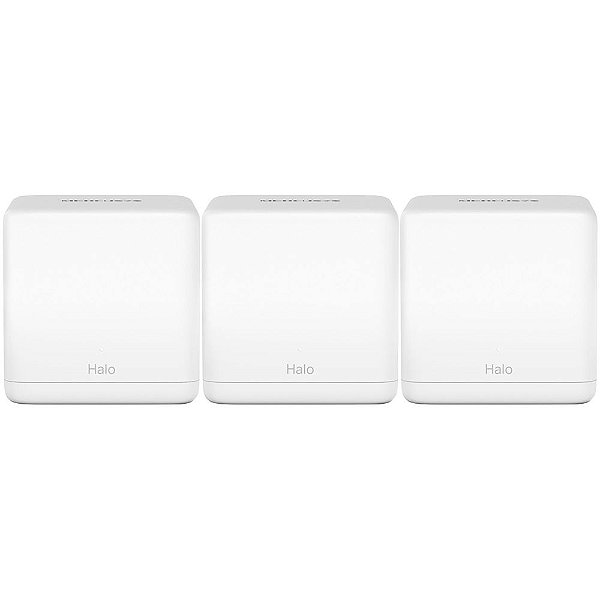 Sistema Wi-Fi Mesh Mercusys Halo H30G AC1300 - 3 Unidades