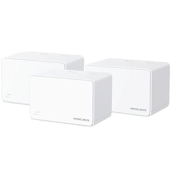 Sistema Wifi Mesh Mercusys Halo H80X AX3000 Wifi 6 Dual Band - 3 Unidades