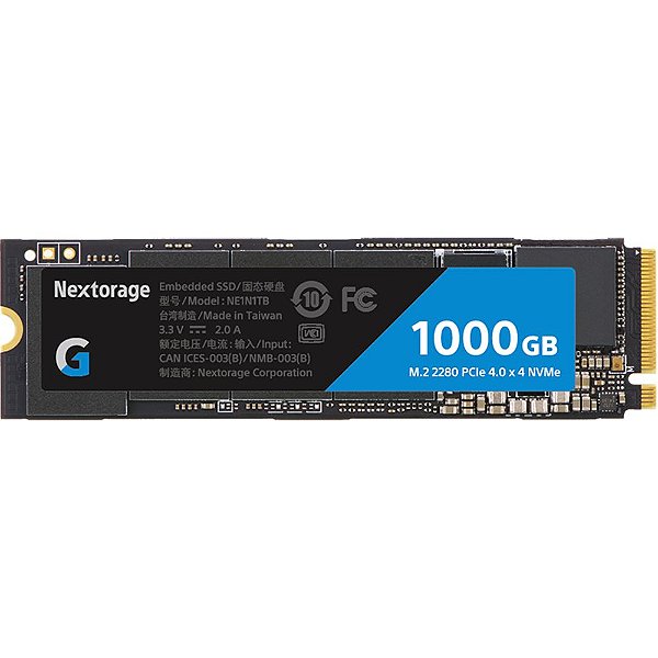 SSD M.2 NVME Nextorage G 7300-6900 MB/S 1 TB (NE1N1TB/GHN)
