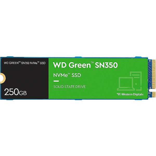 SSD M.2 Western Digital WD Green SN350 NVME 250 GB WDS250G2G0C