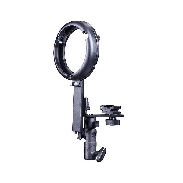 Suporte para Flash Nicefoto Bracket L - Preto