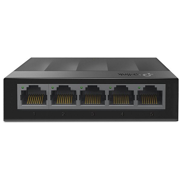 Switch para Escritorio TP-link LS1005G de 5 Portas 10/100/1000 Mbps