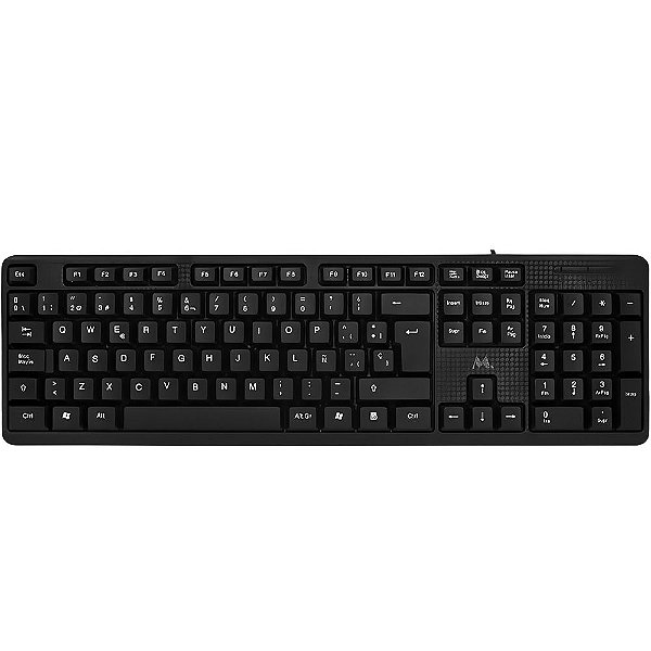 Teclado Mtek KB-8187-ESP USB - Preto (Espanhol)