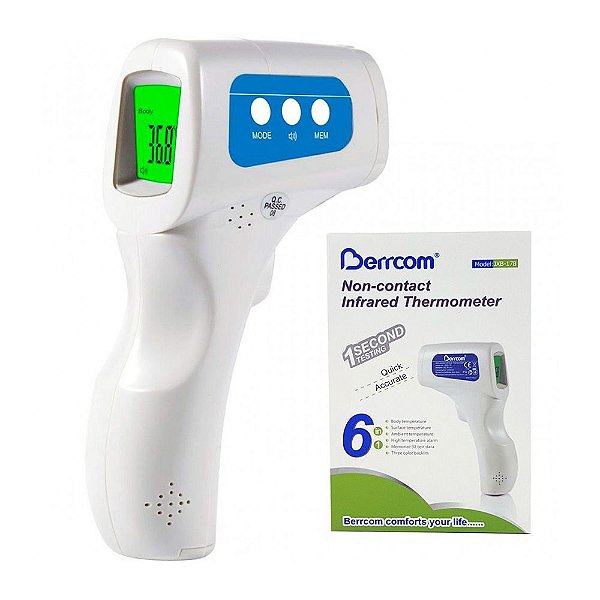 Termômetro Digital Infravermelho Berrcom JXB-178