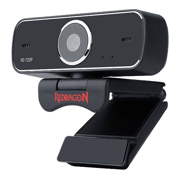 Webcam Redragon Fobos  GW600-1 HD 720p - Preto