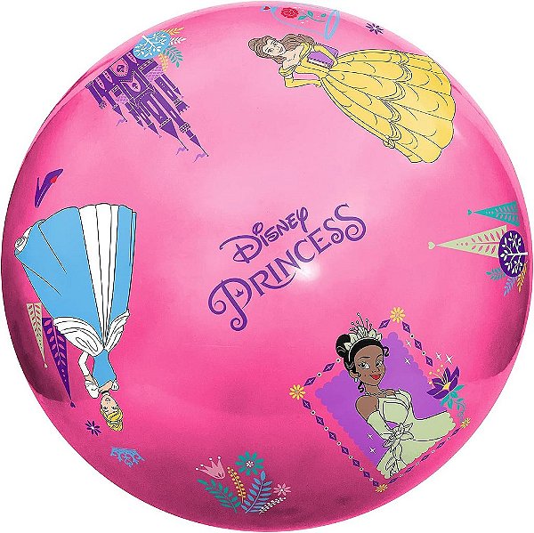 Bola Super Saltitante de 20 polegadas Hedstrom com Bomba, Princesas da Disney, 54-0705BX