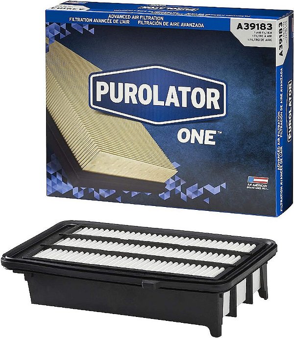Filtro de ar avançado PurolatorONE A39183 compatível com Honda Civic e CR-V selecionados