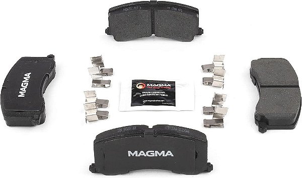 Pastilhas de Freio Cerâmicas MAGMA Premium PMD677C, Dianteiras