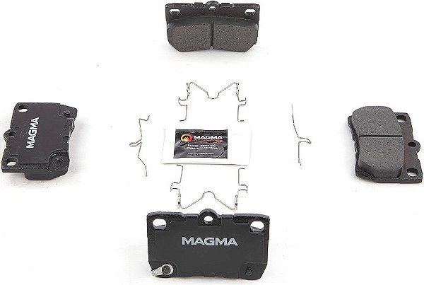 Pastilhas de freio cerâmicas MAGMA Premium PMD1113C, Traseiras