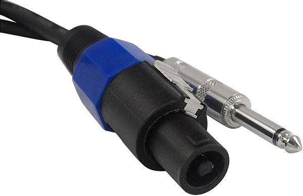 Cabo de Interconexão de Áudio Premium Blackmore BA-QSM50 para Instrumentos Musicais e Microfones