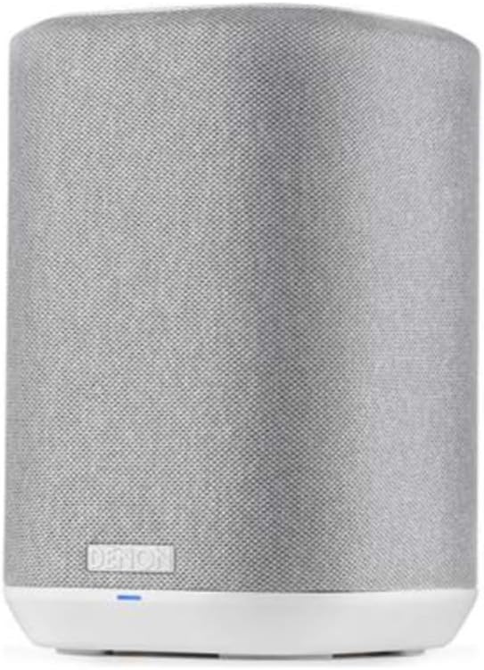 Alto-falante sem fio Denon Home 150 | HEOS, Alexa integrada, AirPlay 2 e Bluetooth | Design compacto | Branco