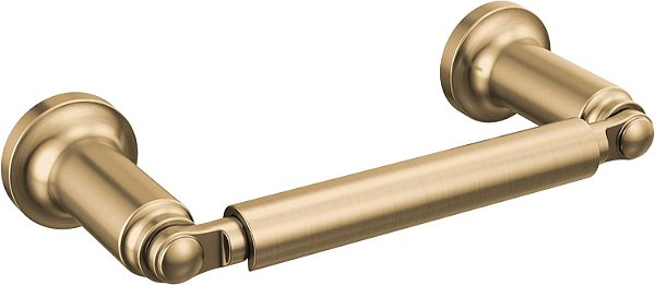 Porta papel higiênico Delta 73550-CZ Saylor para banheiro, Bronze Champagne.