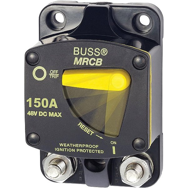 Sistema Blue Sea 7148 Disjuntor 187-Series, Montagem em Superfície, 150A