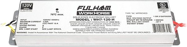 Reator Adaptável Fulham WH7-120-H WorkHorse - 120V