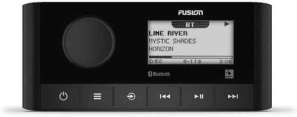 Sistema de Áudio Marítimo Fusion MS-RA60, uma Marca Garmin