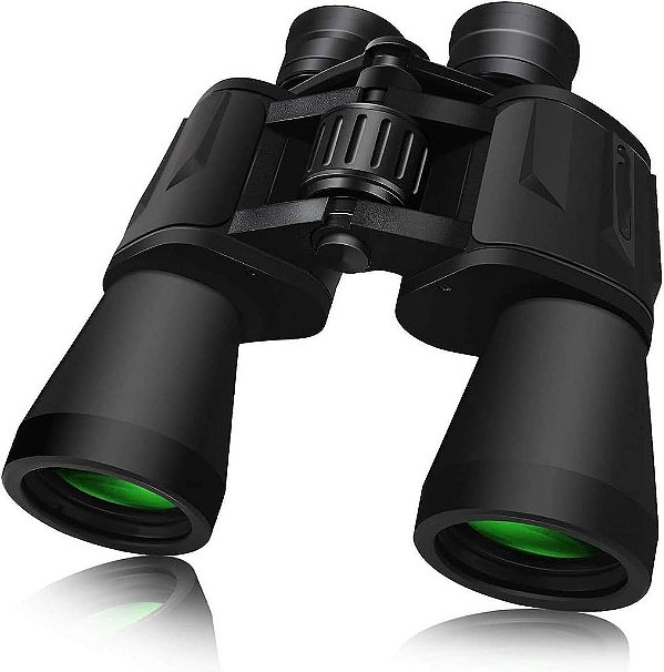 Binóculos Potentes VFUNIX 10 x 50 para Adultos Duráveis de Tamanho Completo Claros para Observação de Pássaros, Viagem, Turismo, Caça, Observação da Vida Selvagem, Esportes ao Ar Livre