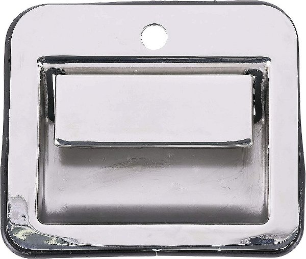 Maçaneta externa da porta dianteira do lado do motorista Dorman 760-5404 compatível com modelos selecionados da Kenworth, cromado.