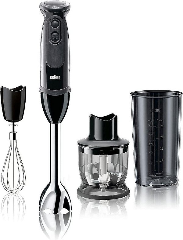 Liquidificador de Mão Multiquick Vario Braun MQ5025, MQ5025, Preto