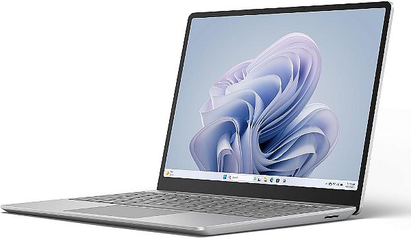 Microsoft Surface Laptop Go 3 (2023) - Tela sensível ao toque de 12,4, Fino e Leve, Intel Core i5, 8GB de RAM, SSD de 256GB, com Windows 11, na cor platina