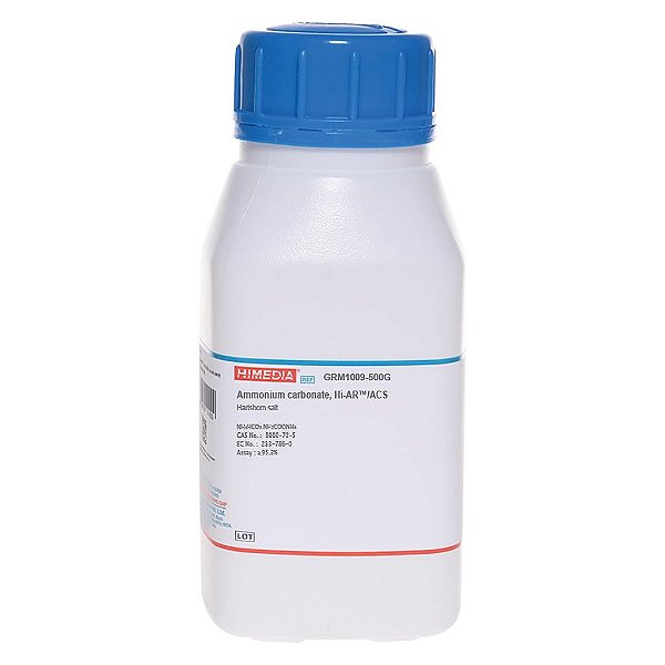 HiMedia GRM1009-500G Carbonato de Amônio, A.R., 500 g