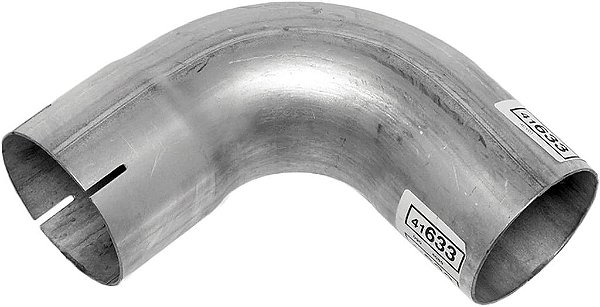 Cotovelo de escape Walker Exhaust Heavy Duty 41633 3.5 Inlet (Externo) 3.5 Outlet (Interno)