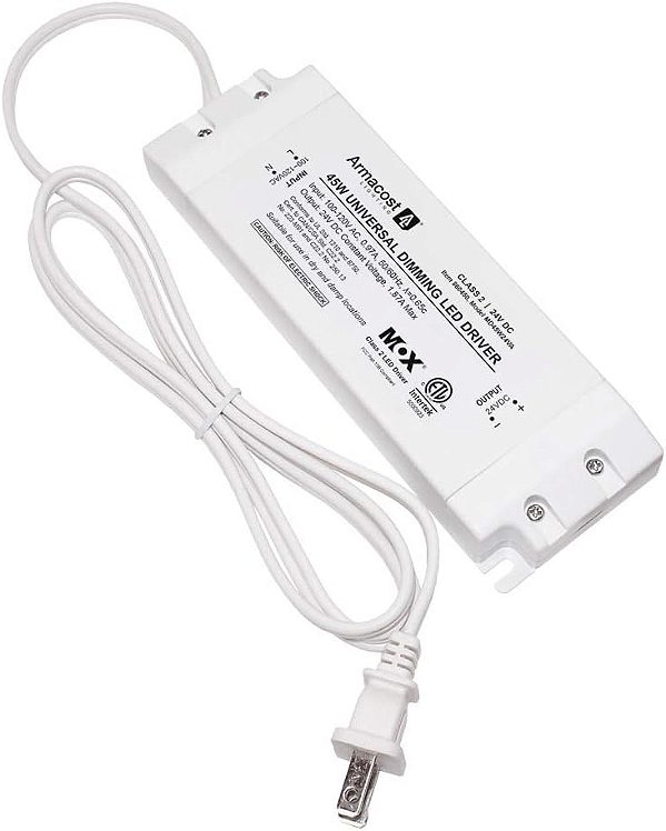Armacost Lighting 860450 para Iluminação LED, com Cabo AC Removível, 45 Watts, Branco.