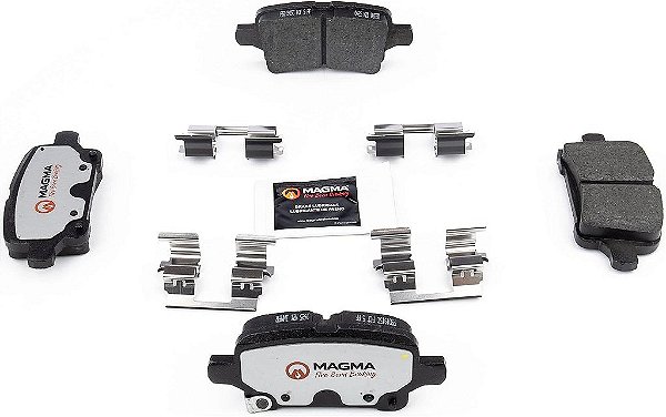 Pastilhas de Freio Cerâmicas MAGMA Pro-Series PSD1915C, Traseiras