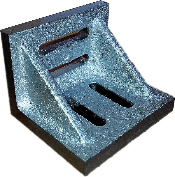 Placa de Ângulo Entalhado, com Teia, 3-1/2 x 3 x 2-1/2, HHIP 3402-0301