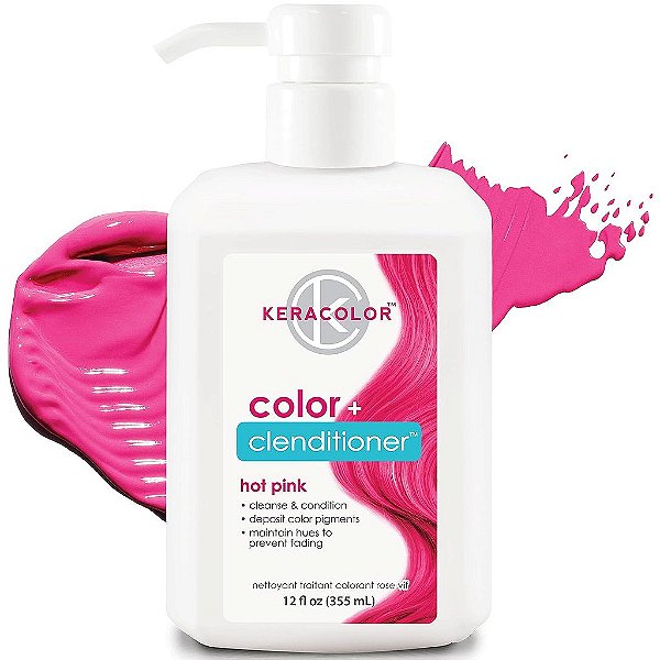 Corante para o Cabelo Keracolor Clenditioner - Condicionador Depositor de Cor de Cabelo Semipermanente, Livre de Crueldade