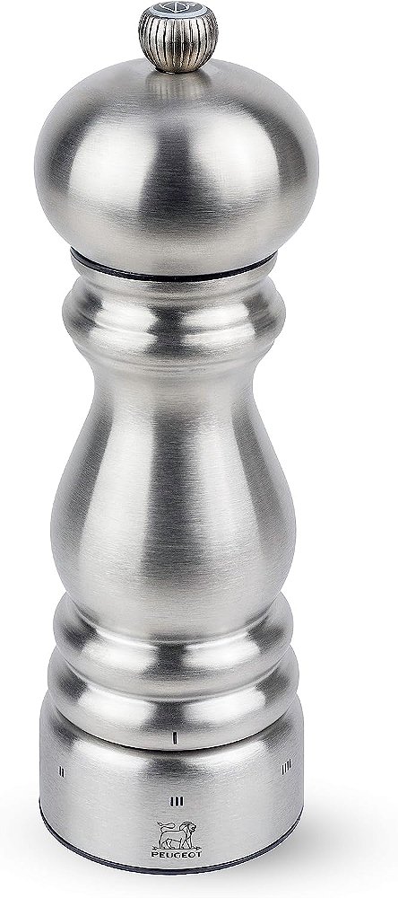 Moedor de Sal Peugeot Paris Chef u'Select em Aço Inoxidável 18cm - 7