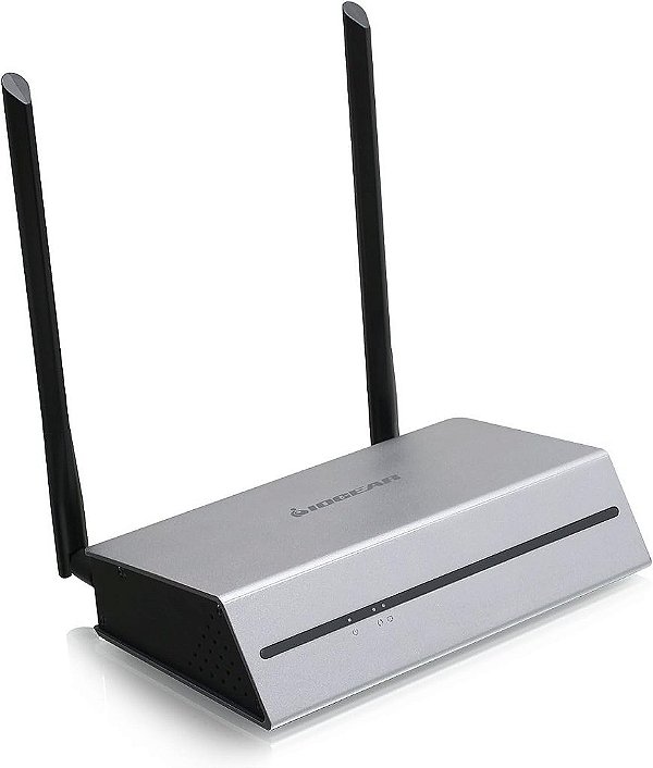 Transmissor de Áudio e Vídeo sem fio de longo alcance IOGEAR para Computador/Projetor DVI Ultra-extensor