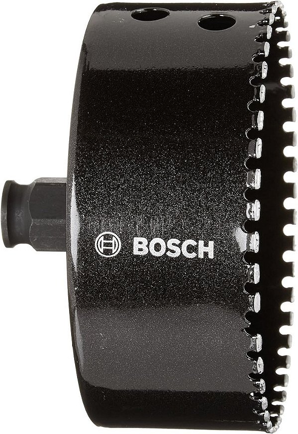 BOSCH HDG418 4-1/8 In. Diamond Hole Saw, Black = BOSCH HDG418 Serra Copo Diamantada de 4-1/8 polegadas, Preto