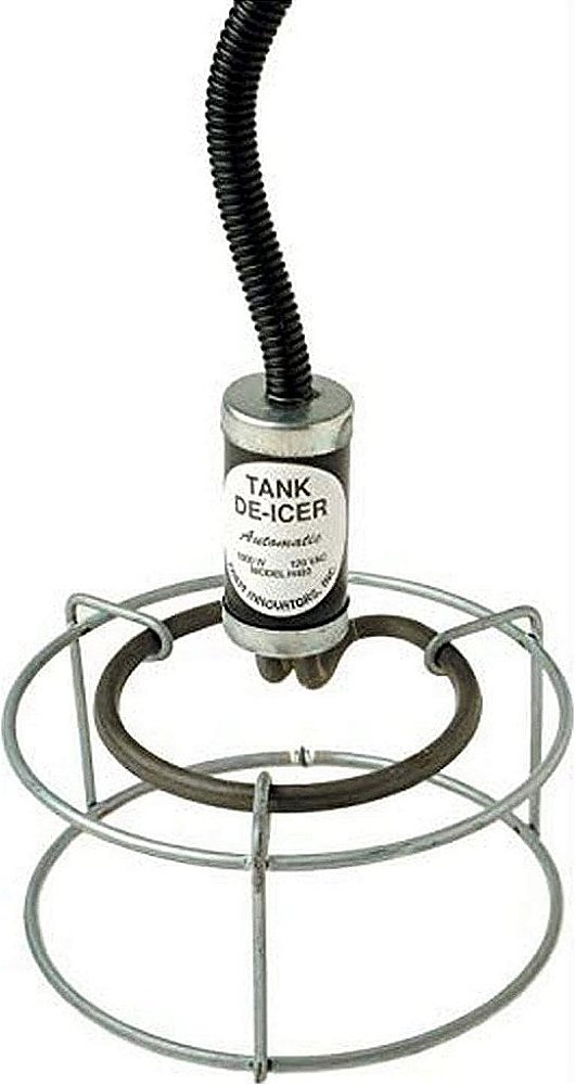Aquecedor de Balde Submersível Farm Innovators Modelo W-449 com Proteção Acoplada, 1.000 Watts