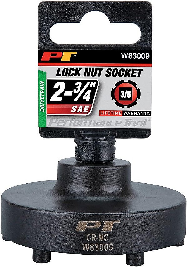 Ferramenta de desempenho W83009 Heavy Duty 6 Lug Dodge Axle Nut Socket para caminhões Dodge / Ram 1500-5500, anos 1506-2014.