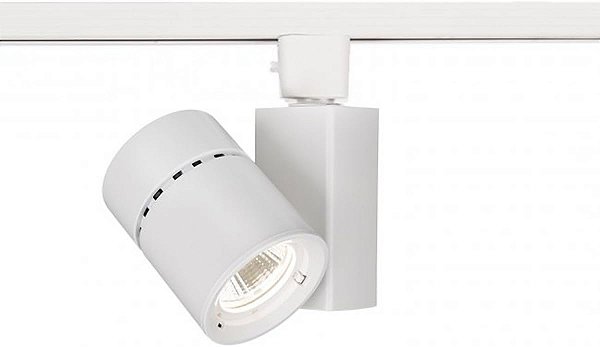 Iluminação WAC L-1023F-840-WT Série L LED1023 Exterminador II LED Energy Star Track Head em Branco Acabamento, Foco de Inundação, 4000K