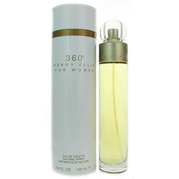 Perry Ellis 360 para Mulheres Eau De Toilette Spray, 3,4 Onças