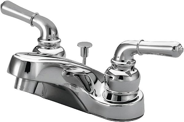 Kingston Brass GKB251 Magellan 4 Centerset Bathroom Faucet, Polished Chrome

Tradução: Torneira de banheiro de 4 Magellan Kingston Brass GKB251, cromada polida