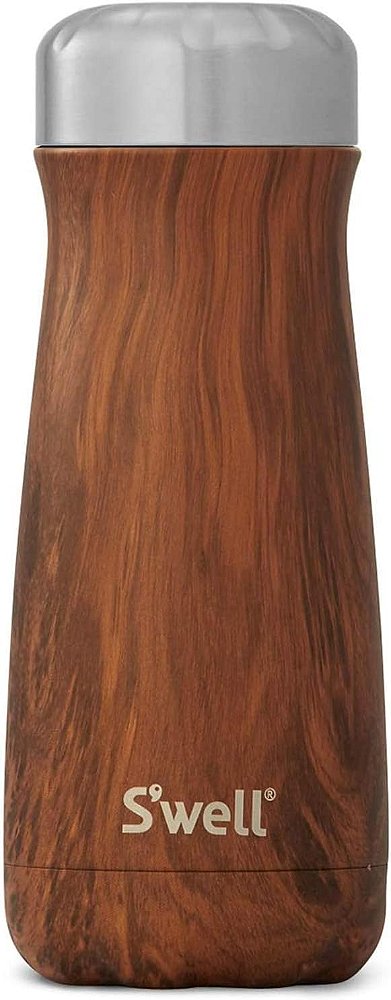 Garrafa de Viagem em Aço Inoxidável S'well - 16 Fl Oz Tripla Camada Isolada a Vácuo Mantém Café, Chá e Bebidas Geladas por 24 Horas e Quentes por 12 Horas - Garra