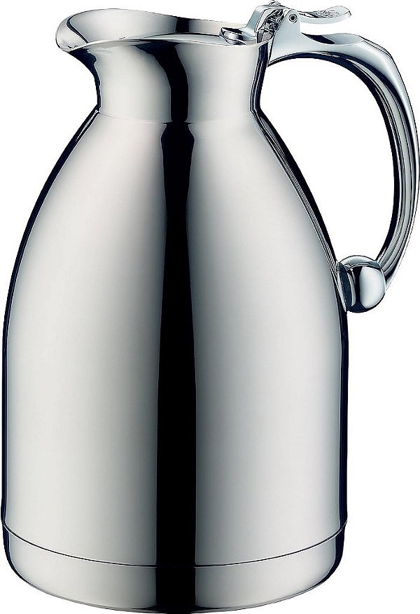 Alfi Hotello Garrafa Térmica Isolada a Vácuo para Bebidas Quentes e Frias, 1.0 L, Aço Inoxidável