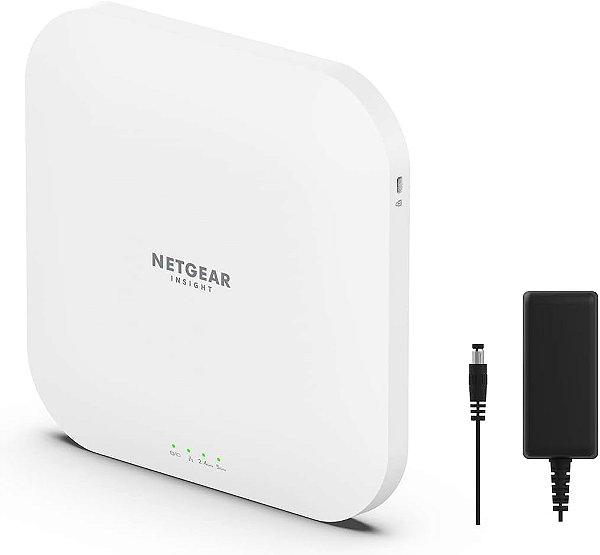 Ponto de Acesso Sem Fio Gerenciado pela Nuvem NETGEAR (WAX620PA) - WiFi 6 Dual-Band Velocidade AX3600 | Até 256 Dispositivos Clientes | 802.11ax | Gerenciamento Remoto Insight