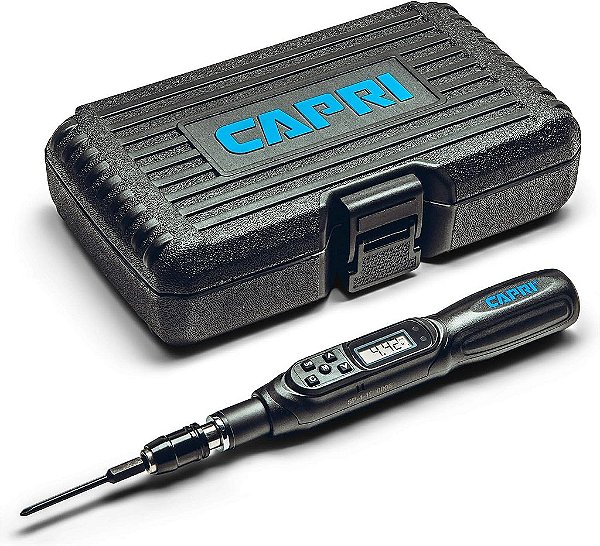 Chave de Torque Digital Capri Tools, Direção Dupla, 0.44-4.42 in. lbs./5.0-50 cNm/0.51-5.1 kg-cm (CP26000-50)