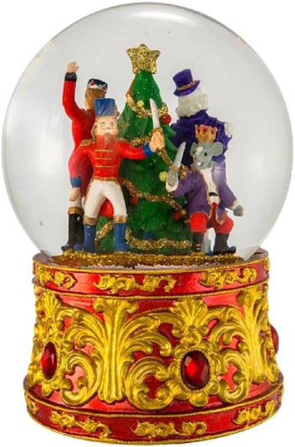 Kurt S. Adler T2472 Globo de Neve, Multi-Cor