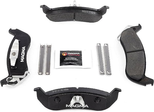 Pastilhas de freio semimetálicas premium MAGMA Fire Born Brake PMD932M, traseiras