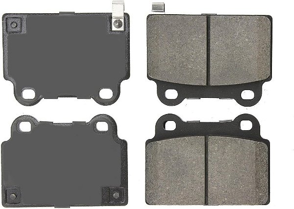 Pastilhas de freio esportivas StopTech 309.13680 com shims e ferragens