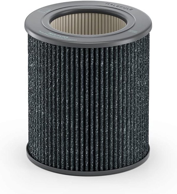 Filtro Tri-Power Molekule PECO-HEPA para Mini e Mini+ | Filtros de Substituição para Purificador de Ar contra Alergênicos, Fumaça, Mofo, Bactérias, Vírus e Outros Poluentes