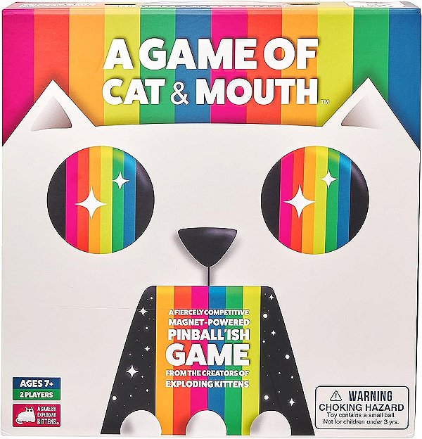 Um Jogo de Gato e Boca pelos Gatos Explodindo - Jogo de Cartas para Família - Jogo de Cartas para Adultos, Adolescentes e Crianças.