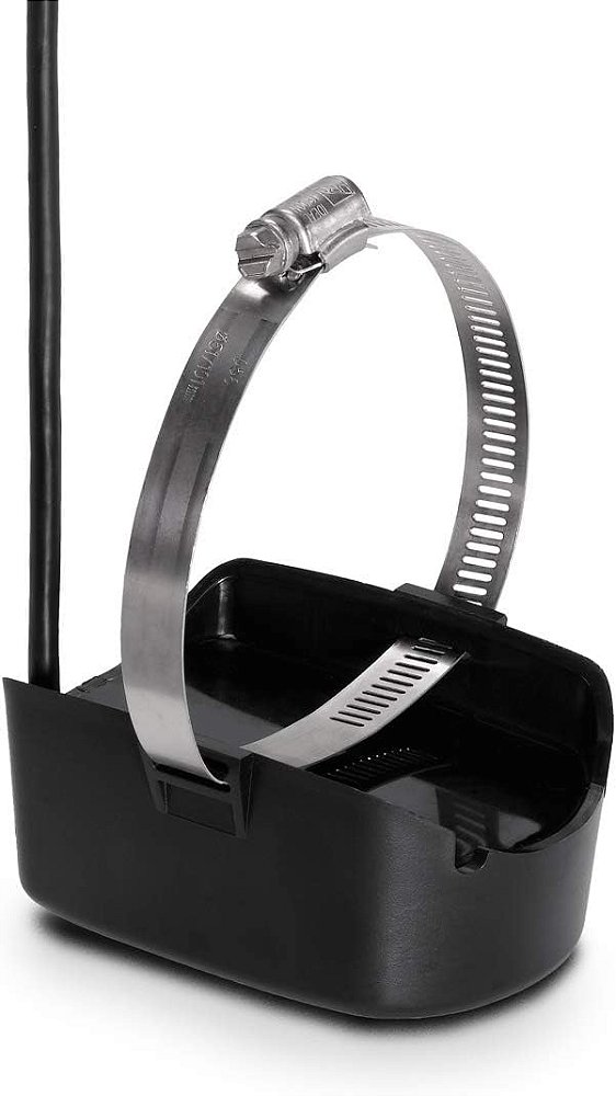Transdutor de Motor de Pesca Elétrica Montado XTM 9 DI 25 T DualBeam (Down Imaging) Humminbird 710234-1, Preto
