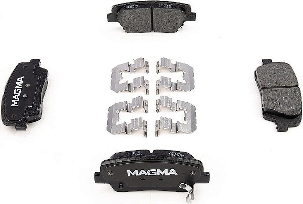 Pastilhas de freio de cerâmica MAGMA Fire Born Braking PMD1439C, traseira.